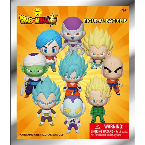 Dragon Ball Super 3D Foam Bag Clip Mystery Pack