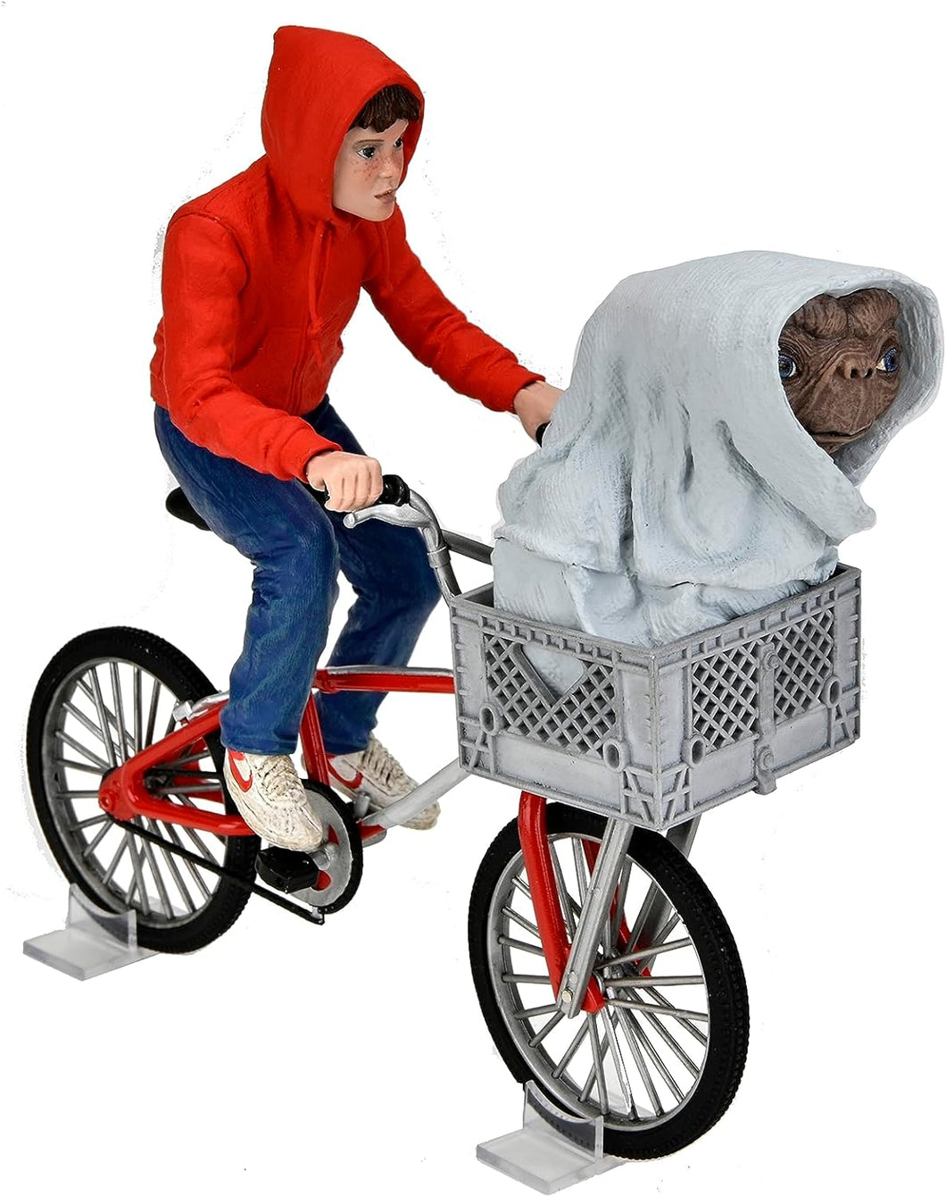 NECA E.T. 40th Anniversary E.T. & Elliott with Bicycle Action Figure