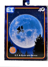 Load image into Gallery viewer, NECA E.T. 40th Anniversary E.T. &amp; Elliott with Bicycle Action Figure
