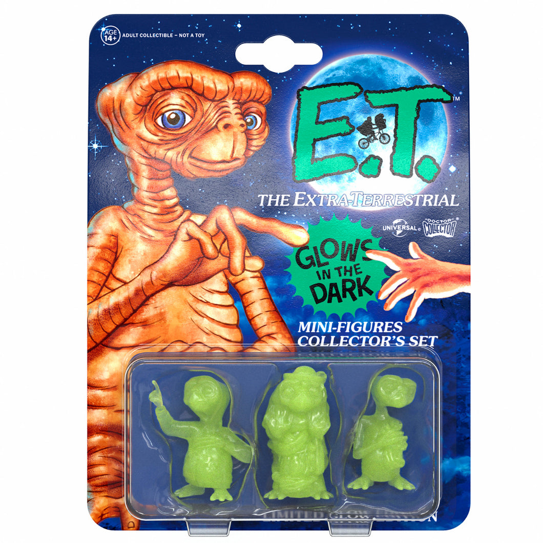 E.T. Mini Figures Set - Glow in the Dark