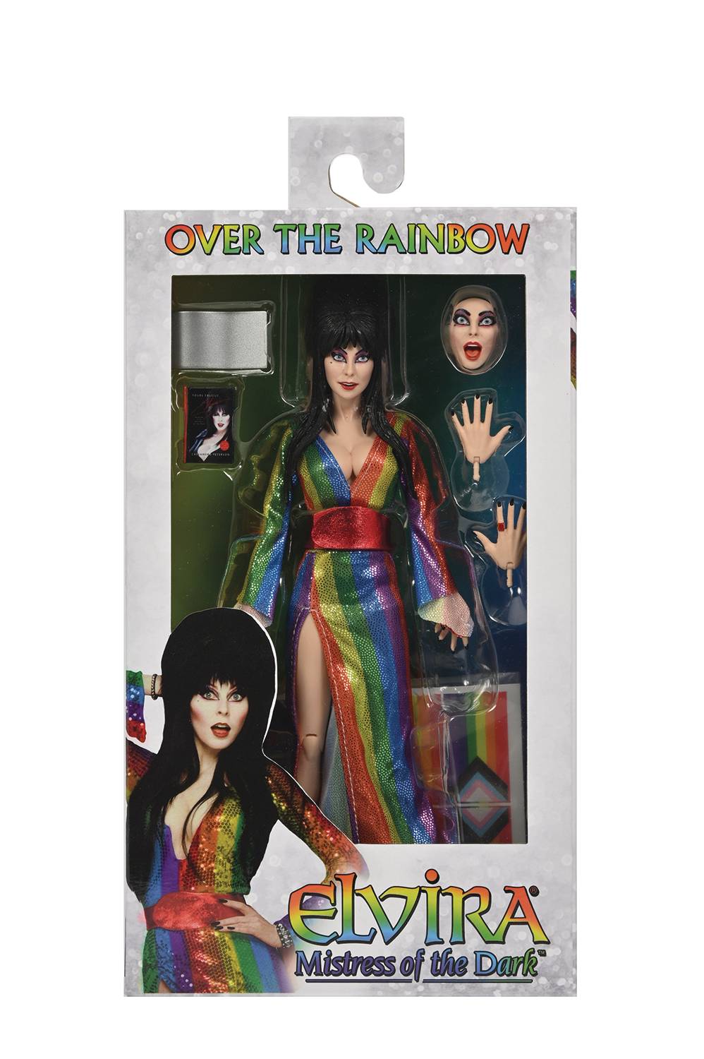 Elvira Over the Rainbow 8 inch Clothed Action Figure