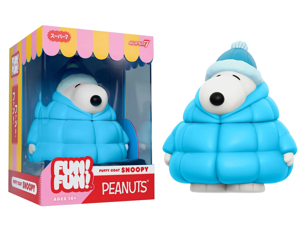 Super7 Toho FUN! FUN! Peanuts Vinyl Figure - Snoopy (Puffy Coat)