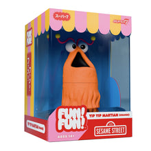 Load image into Gallery viewer, Super7 FUN! FUN! Sesame Street Vinyl Figure - Yip Yip Martian (Orange)
