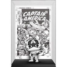 Load image into Gallery viewer, Funko Pop! Comic Cover 61  Captain America - Marvel&#39;s 85th Anniversary Captain America
