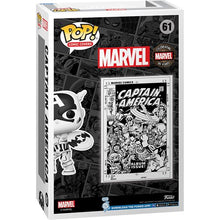 Load image into Gallery viewer, Funko Pop! Comic Cover 61  Captain America - Marvel&#39;s 85th Anniversary Captain America
