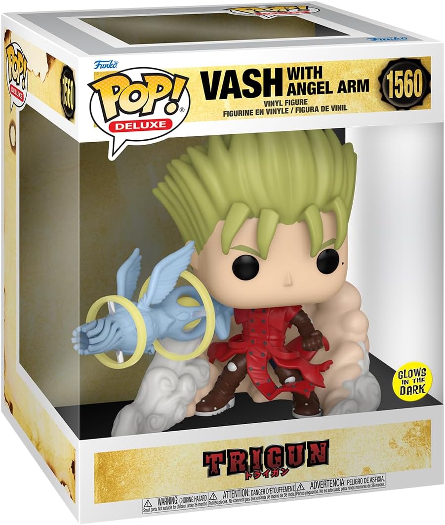 Funko Pop! Deluxe 1560 Trigun Vash with Angel Arm