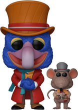 Load image into Gallery viewer, Funko Pop! Movies 1456 The Muppet Christmas Carol - Gonzo as Charles Dickens with Rizzo

