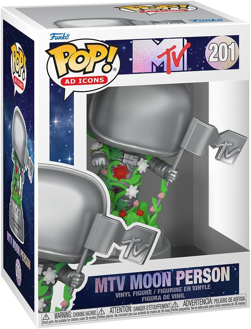 Funko Pop! Ad Icons 201 MTV - MTV Moon Person