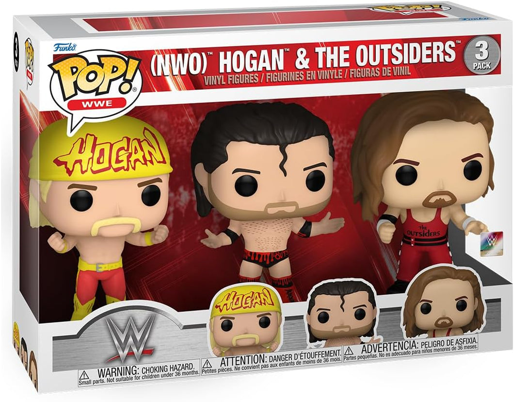 Funko Pop! WWE NWO Hogan & Outsiders 3 Pack