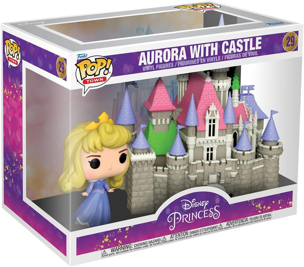 Funko Pop! Town Disney Princess - Aurora with Castle Vinyl Figure Set