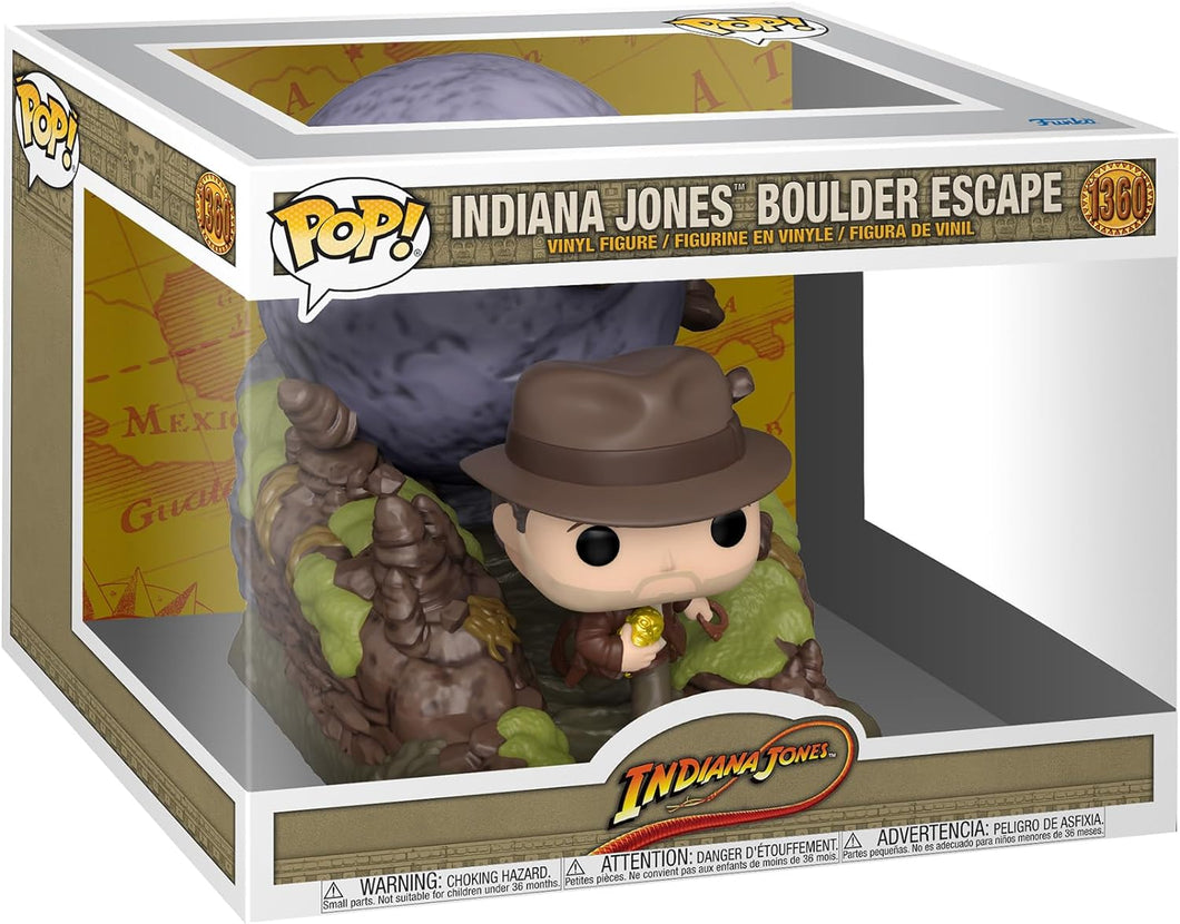 Funko Pop! Moments 1360 Indiana Jones - Raiders of the Lost Ark Boulder Scene