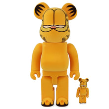 Load image into Gallery viewer, BE@RBRICK GARFIELD FLOCKY 400％ + 100%
