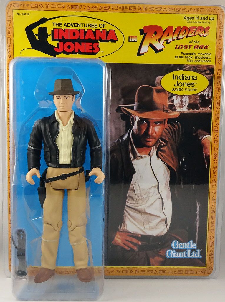 Gentle Giant Indiana Jones Raiders of the Lost Ark Jumbo Action Figure