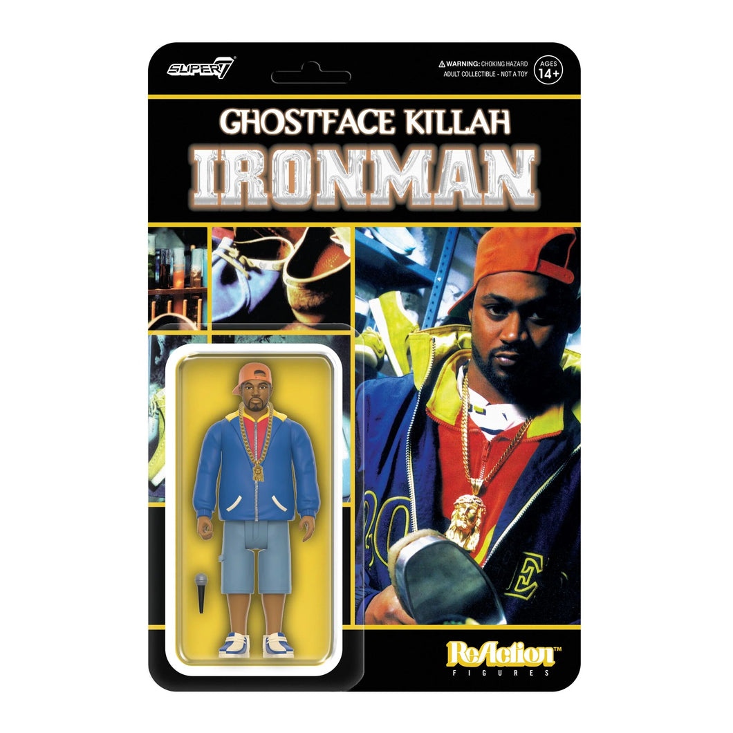 Super7 Ghostface Killah - Ironman ReAction Figure