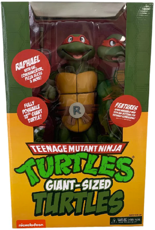 NECA TMNT Raphael Giant Action Figure – 3DRetro