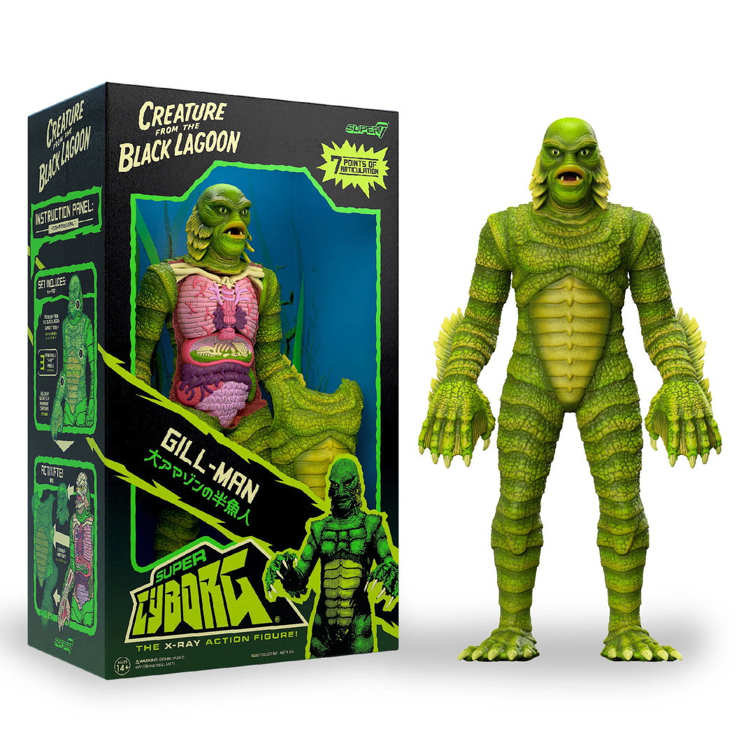 Super7 Universal Monsters Super Cyborg - Creature from the Black Lagoon