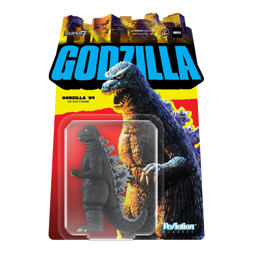 Super7 Toho ReAction Figure - Godzilla '84 (Four Toes)