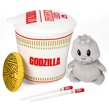 Load image into Gallery viewer, Nissin x Godzilla Interactive Godzilla in Cup Noodles Plush
