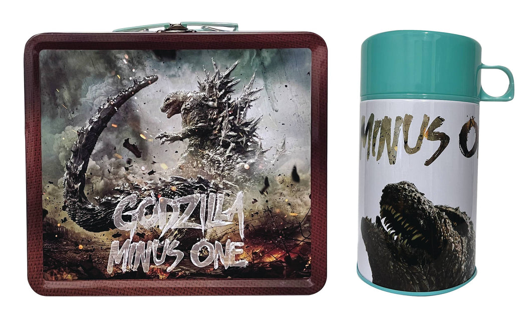 Godzilla Minus One Lunch Box with Beverage Container