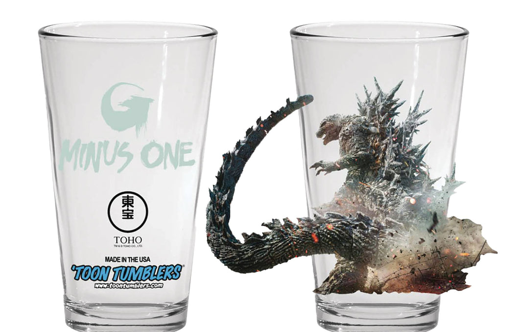 Toon Tumblers Godzilla Minus One Pint Drinking Glass