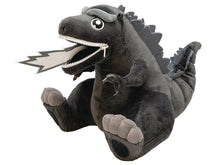 Load image into Gallery viewer, Godzilla Black &amp; White PX Previews Exclusive Zippermouth Plush
