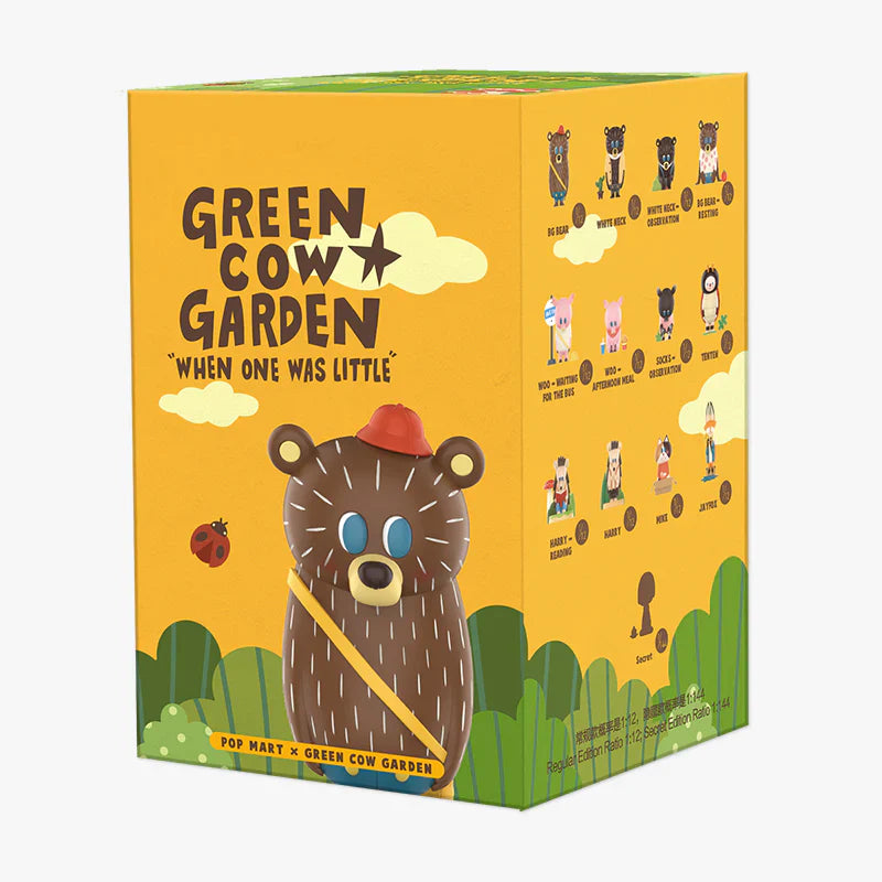 Pop Mart Official Green Cow Garden - When One Was Little Blind Box