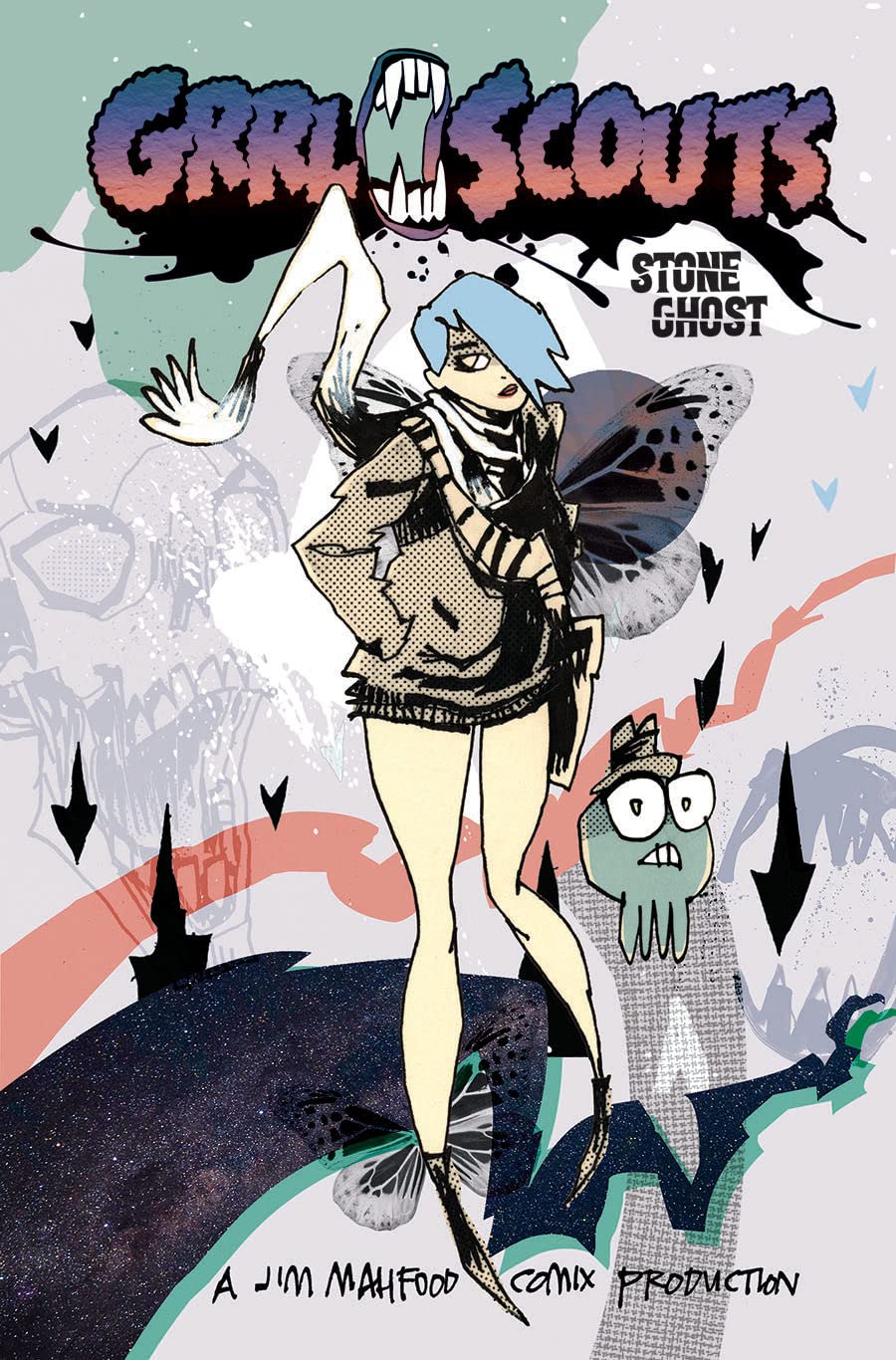 Grrl Scouts: Stone Ghost Book (Paperback)