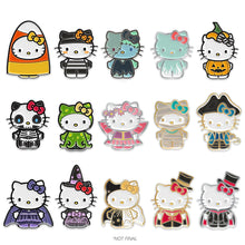 Load image into Gallery viewer, Hello Kitty Halloween Enamel Pin Blind Box

