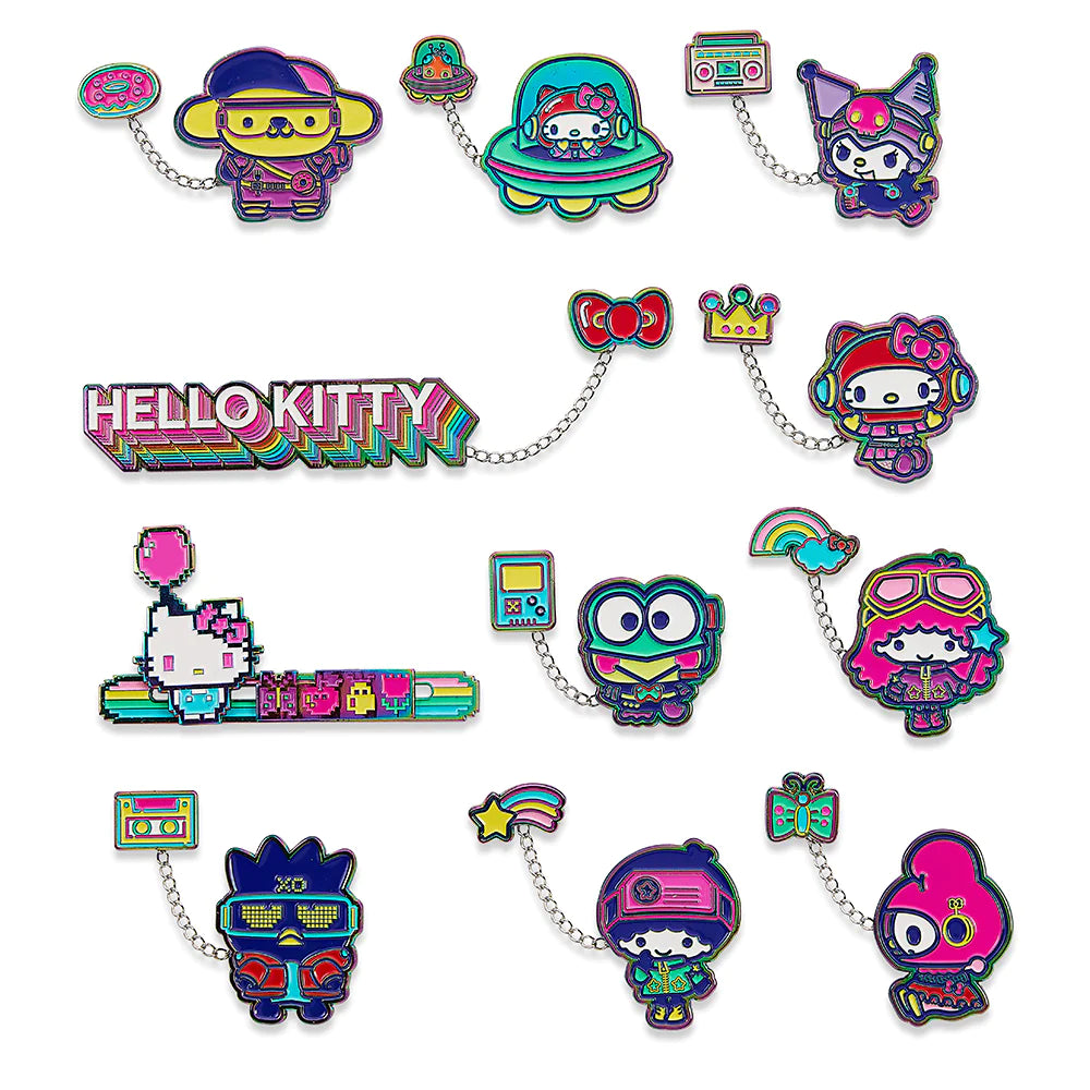 Hello Kitty and Friends Arcade Pixel Pin Blindbox