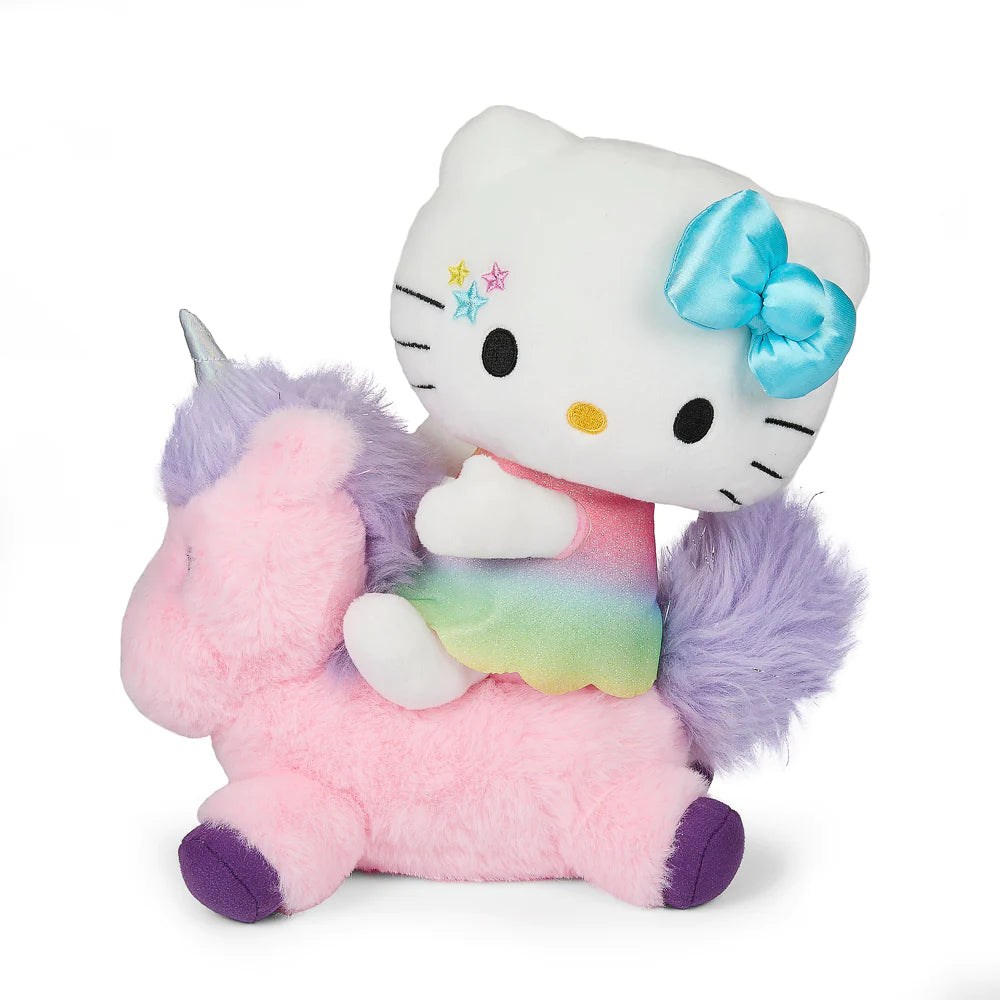Hello Kitty Riding Unicorn Plush