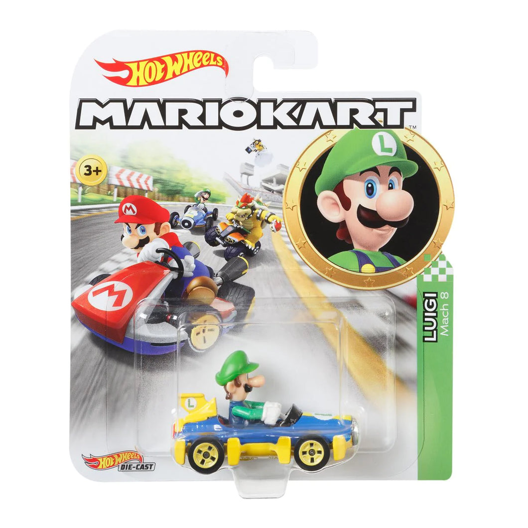 Hot Wheels Mario Kart - Luigi