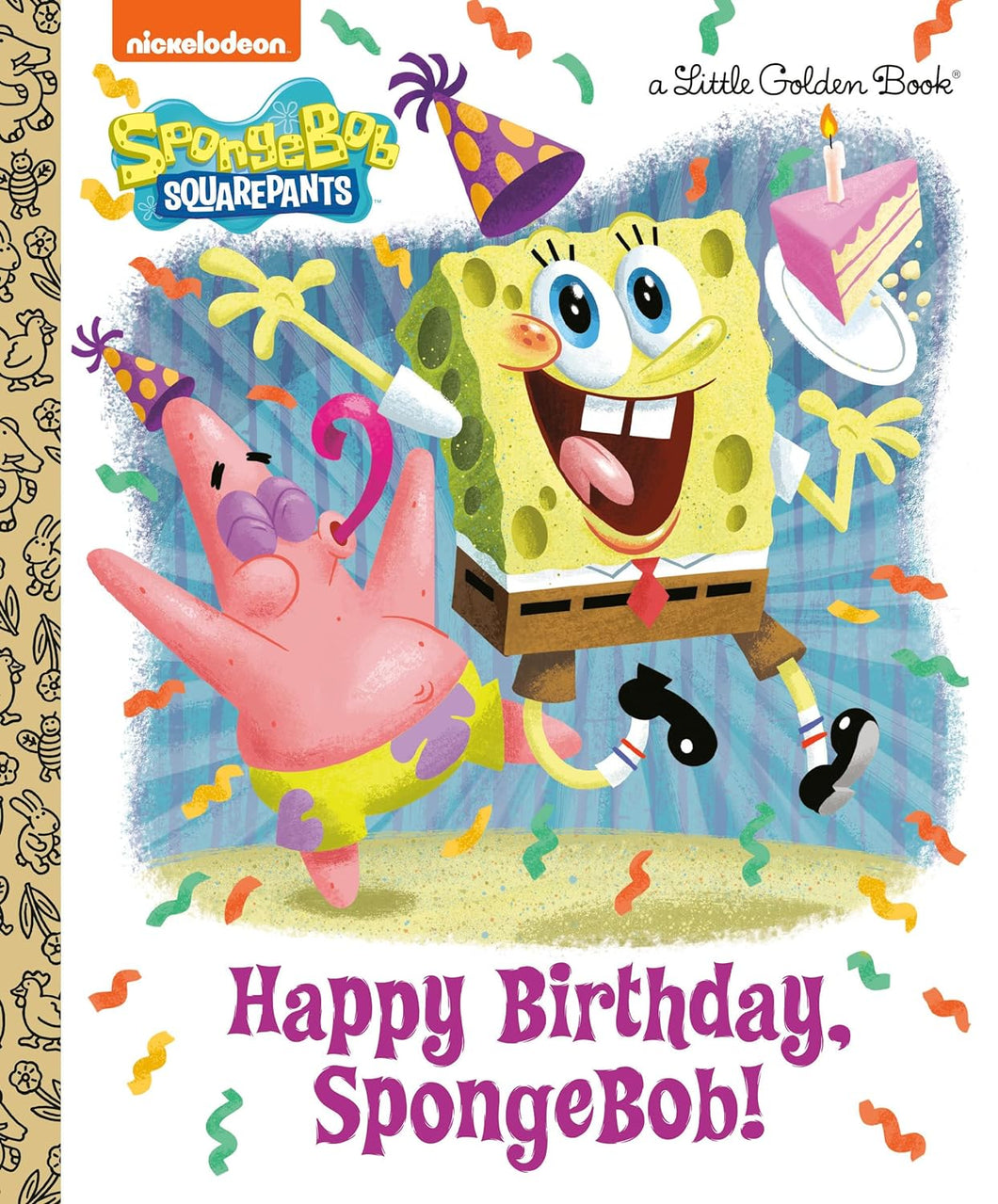 Spongebob Squarepants Happy Birthday, Spongebob! Little Golden Book