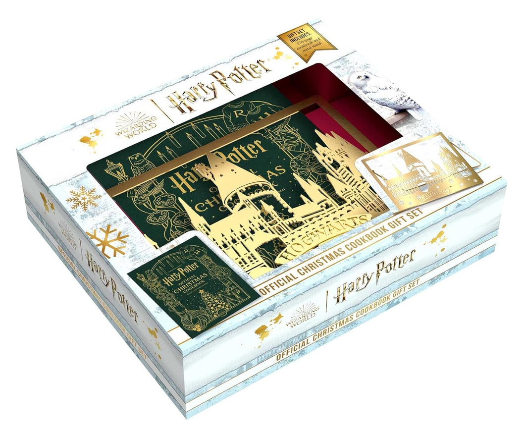 Harry Potter: Official Christmas Cookbook Gift Set: Plus Exclusive Tablet Stand