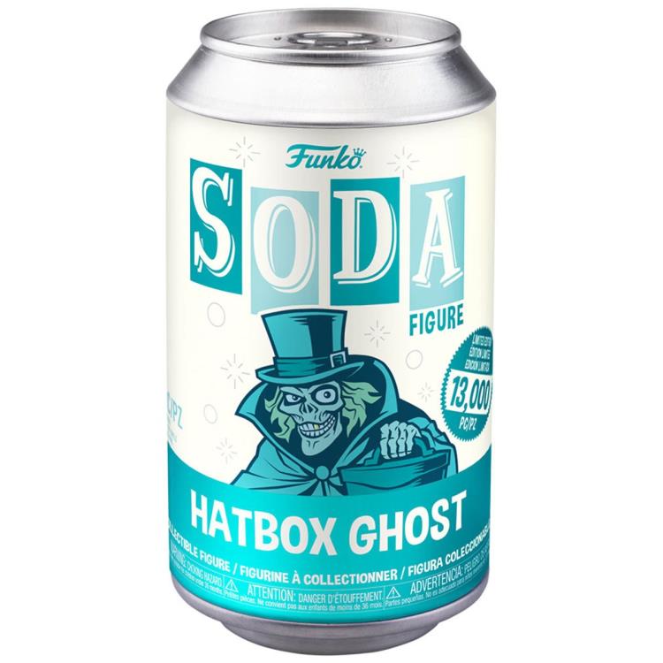 Funko Pop! Soda Disney's Haunted Mansion - Hatbox Ghost Vinyl Figure