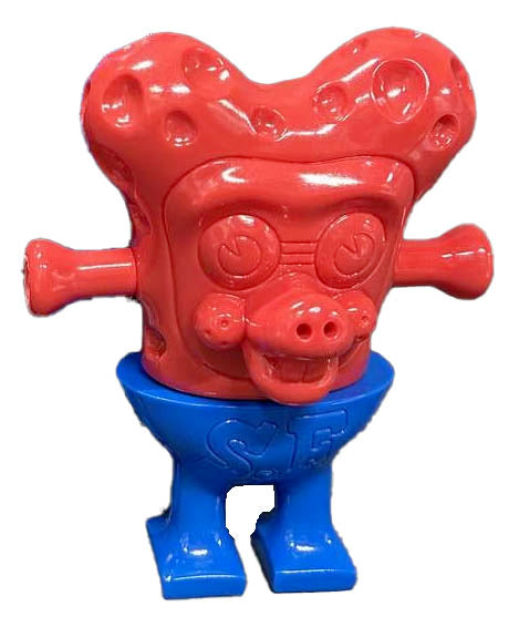 Headlock Studios Space Friends Sofubi (Red Blue)