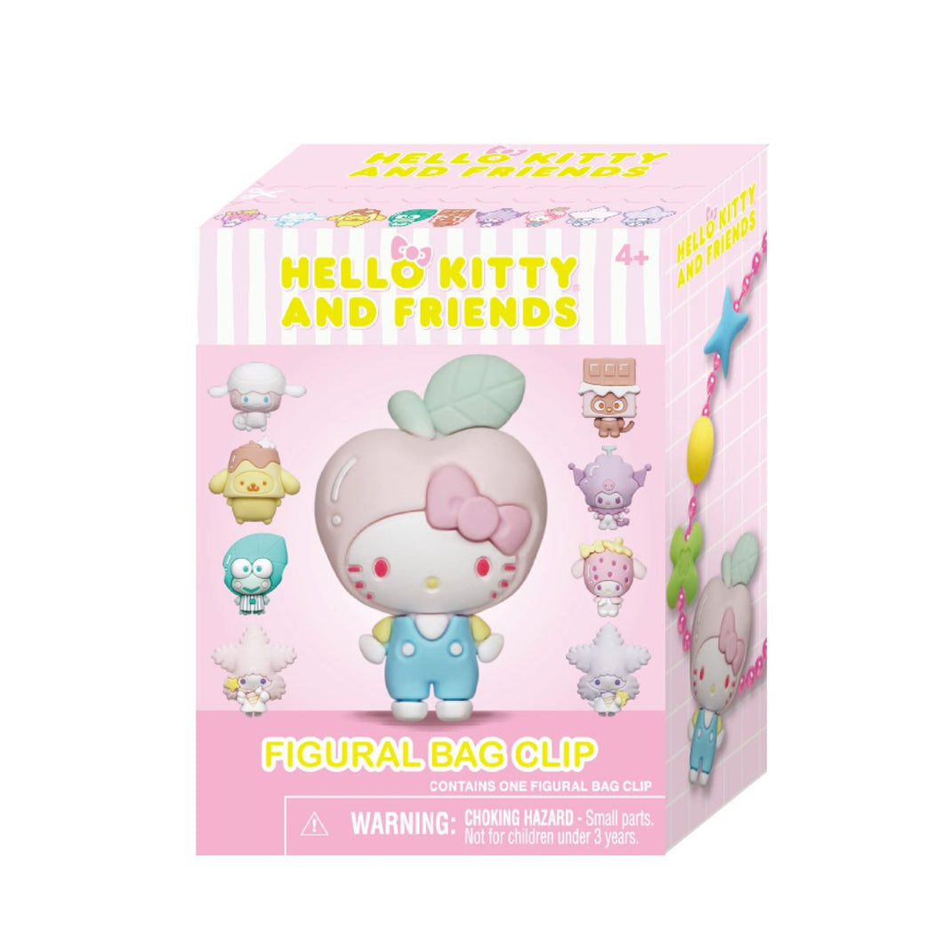 Hello Kitty and Friends Bubble Tea 3D Bag Clip (Blind Box)