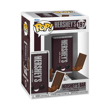 Load image into Gallery viewer, Funko Pop! 197 Hershey&#39;s Chocolate Bar
