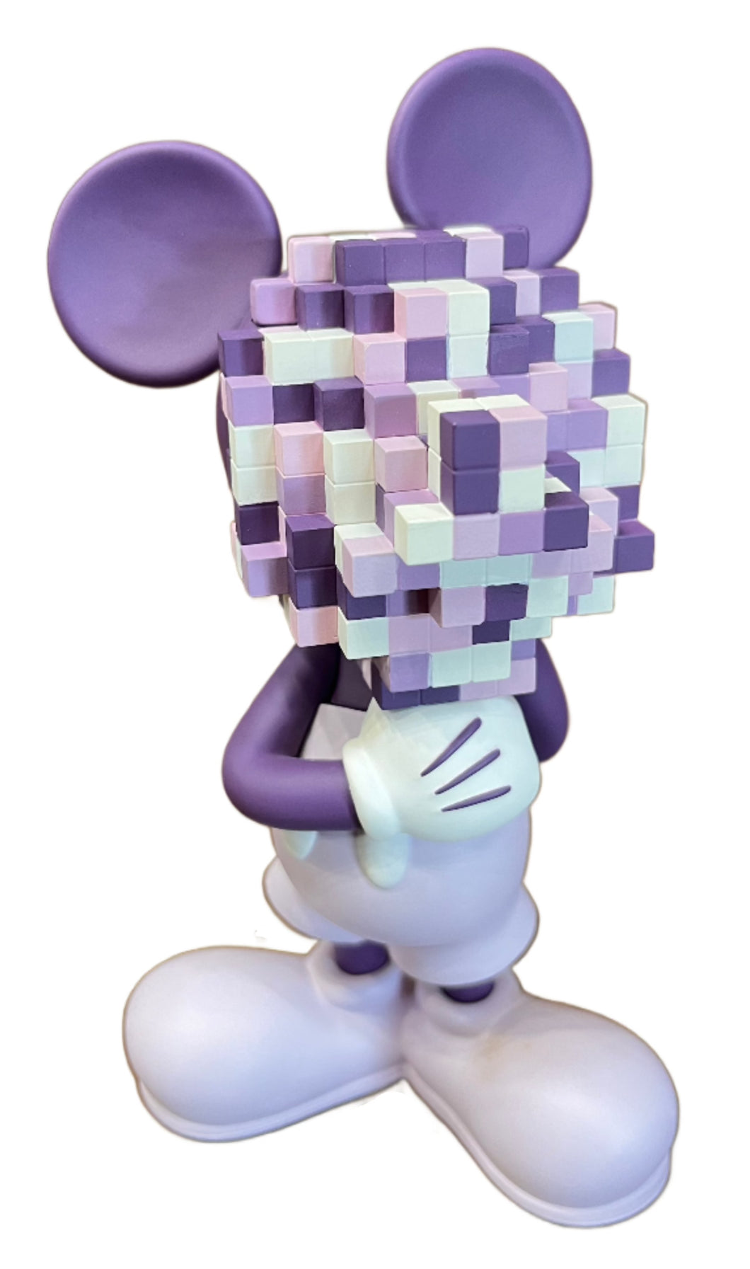 Milk Cargo Mickey Mosaic Figure - Purple Colorway