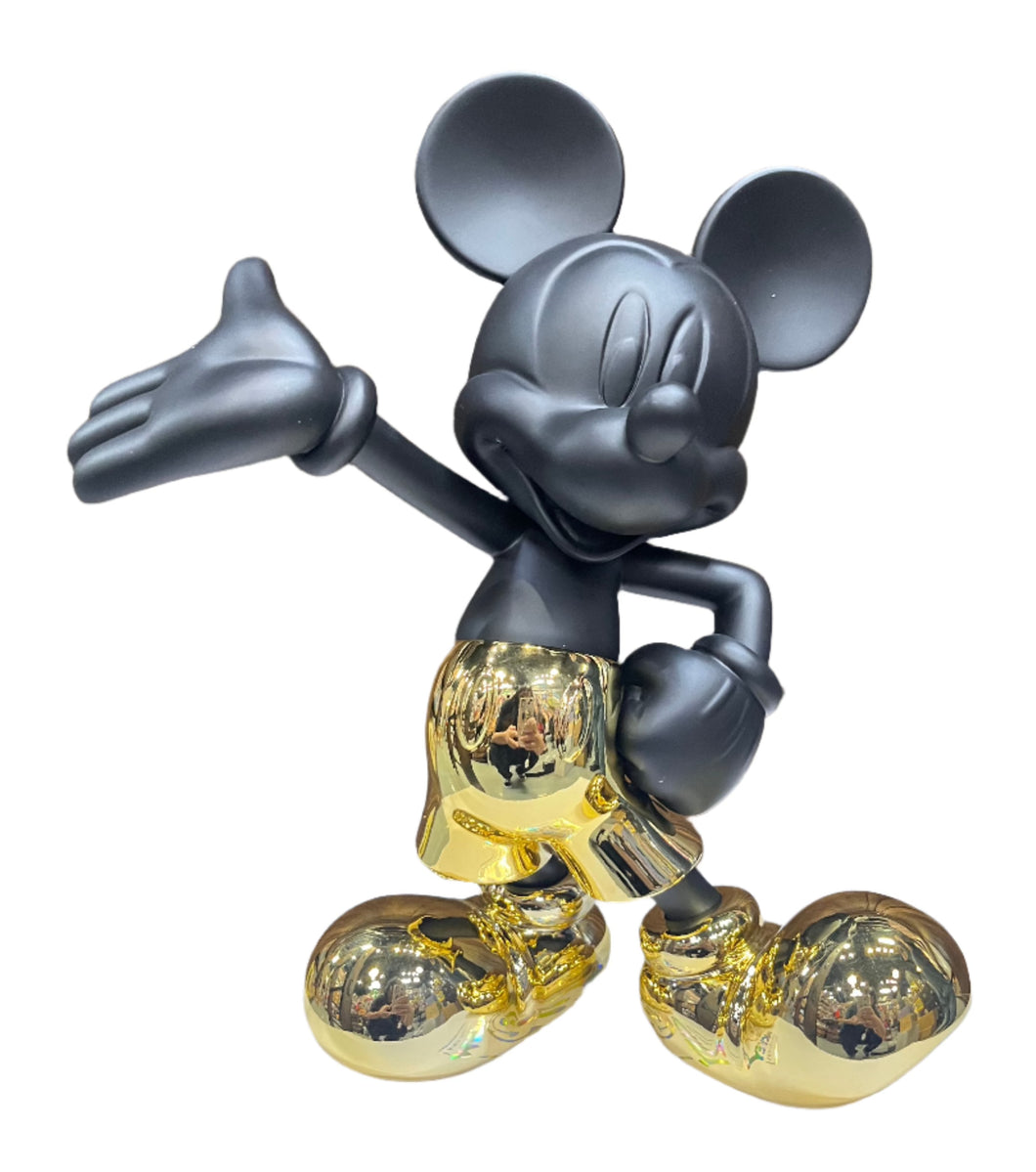 Morstorm Mickey Mouse #1 Figure (Black & Gold Chrome)