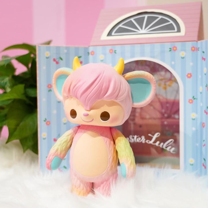 Monster Lulu モンスタールル アートトイ パステルピンク Monster Lulu モンスタールル アートトイ パステルピンク - メルカリ