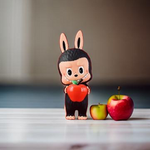 Load image into Gallery viewer, How2work Kasing Lung - Labubu Alzirr (Apple) soft vinyl Figure
