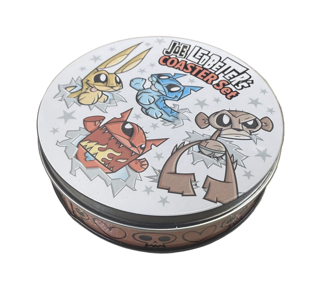 Joe Ledbetter Coaster Set - Orange