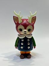 Load image into Gallery viewer, Morris the Cat with Antlers Sofubi (Retro Toy Shop 8th edition)
