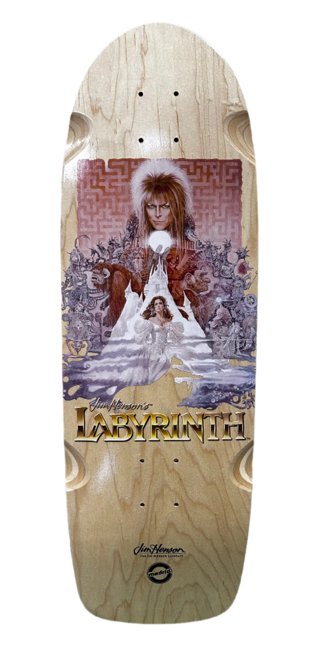 Madrid Labyrinth Skate Deck - Movie Poster