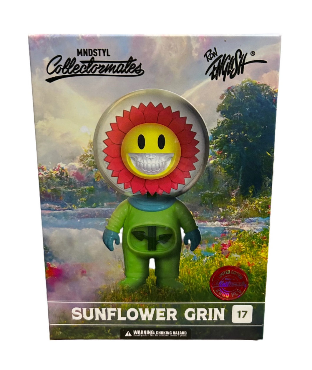 Mindstyle x Ron English Sunflower Grin Figure – 3DRetro Mindstyle x Ron English Sunflower Grin Figure – 3DRetro