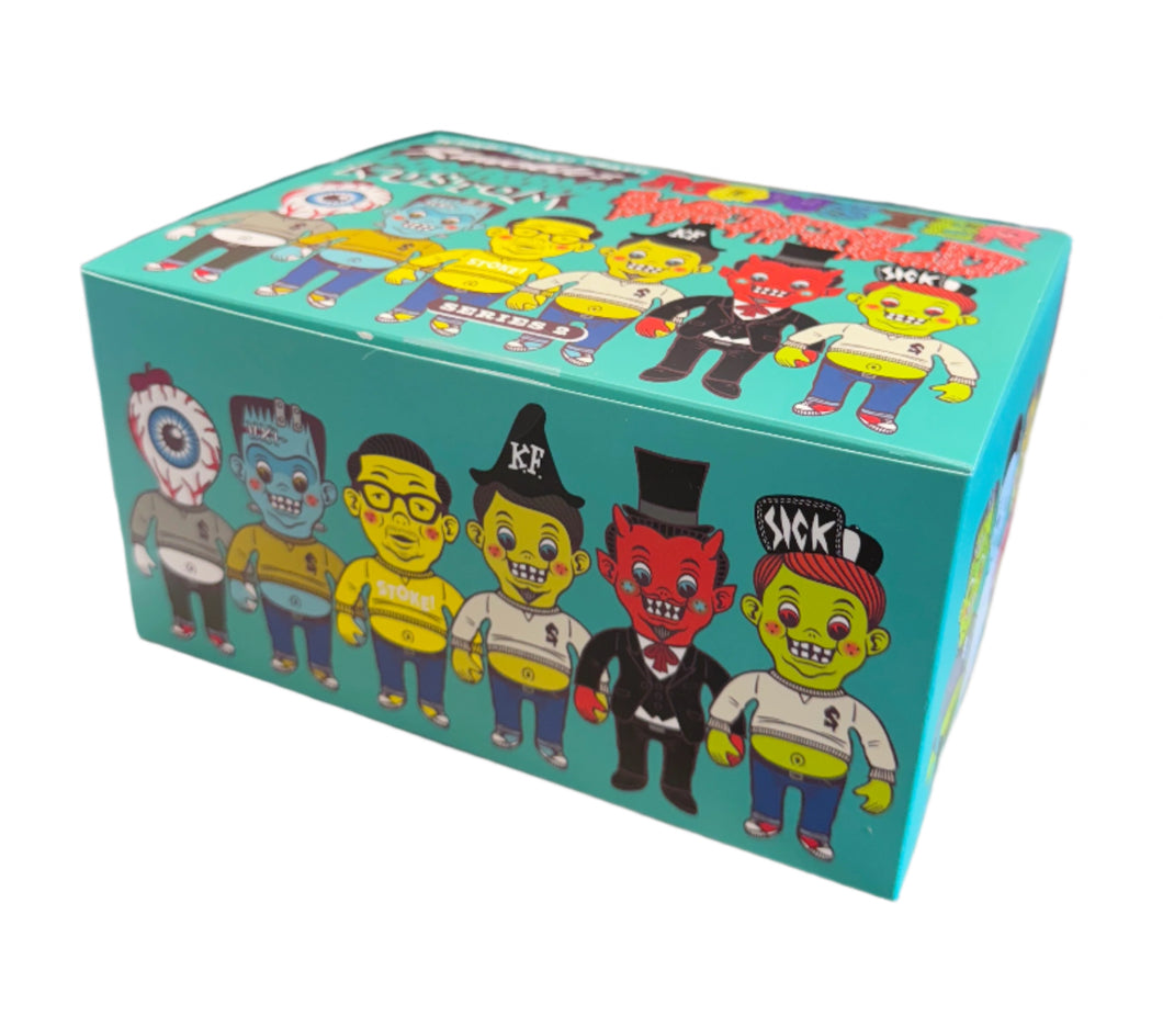 Headlock Knuckles Kustom Monster World Blind Box (Series 2) (FULL CASE OF 12 BLIND BOXES)