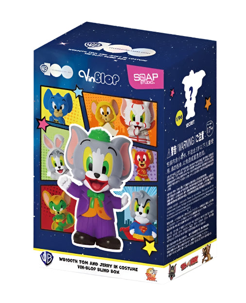 Soap Studio Tom and Jerry in Costume Vin-Blop Blind Box Series