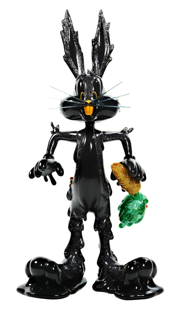 Soap Studio x Instinctoy Looney Tunes Erosion Bugs Bunny (Glitter Black Version)