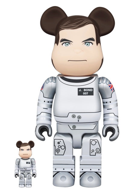 BE@RBRICK 007 James Bond MOONRAKER 100% & 400%