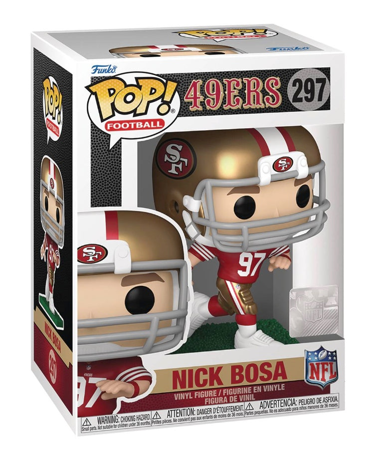 Funko Pop! Football 297 San Francisco 49ers - Nick Bosa